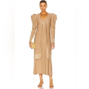 $1450 NWT JOHANNA ORTIZ Kashmir Dress And Cardigan two Peace Suit